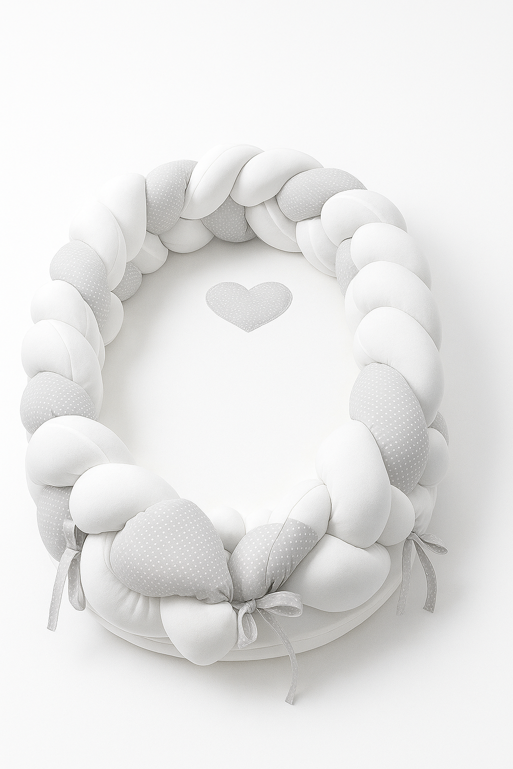 Cuna nido trenza heart
